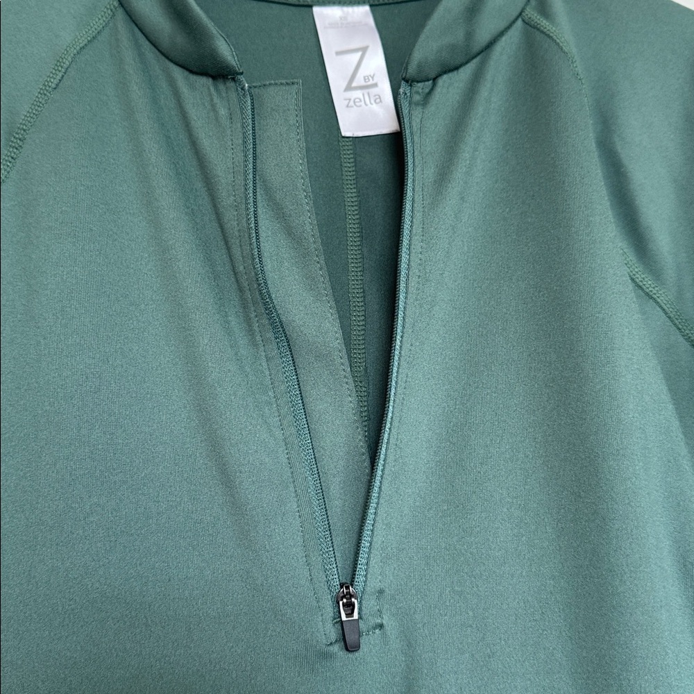 NWT Z by Zella Touring Dress Sz XS long sleeve 1/4 zip up - Picture 6 of 8